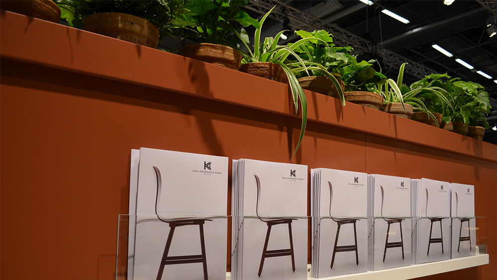 Karl Andersson Söners stand at Stockholm Furniture Fair 2018